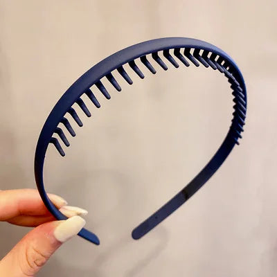 2023 Best Selling New Styles Fashion Wave Resin All-match Scrub Wavy Hair Band Headband for Women Girl Hair Accessories Headwear