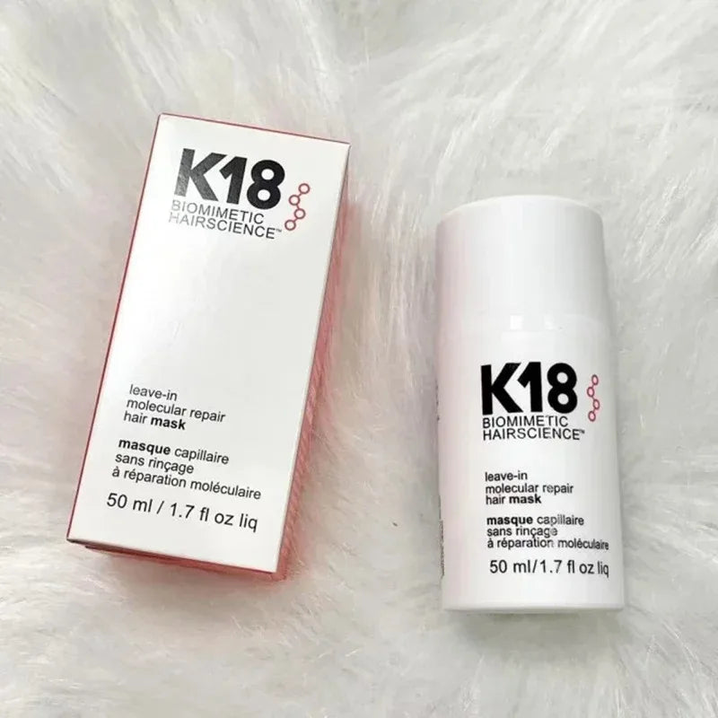 Hot K18 Leave-In Molecular Repair Hair Mask Deep Conditioning Keratin Treatment No Need Rinse Soften Hair Smoothing Hair Care