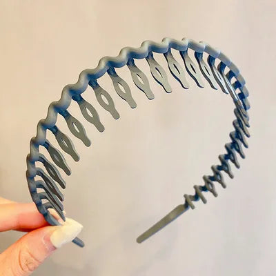 2023 Best Selling New Styles Fashion Wave Resin All-match Scrub Wavy Hair Band Headband for Women Girl Hair Accessories Headwear