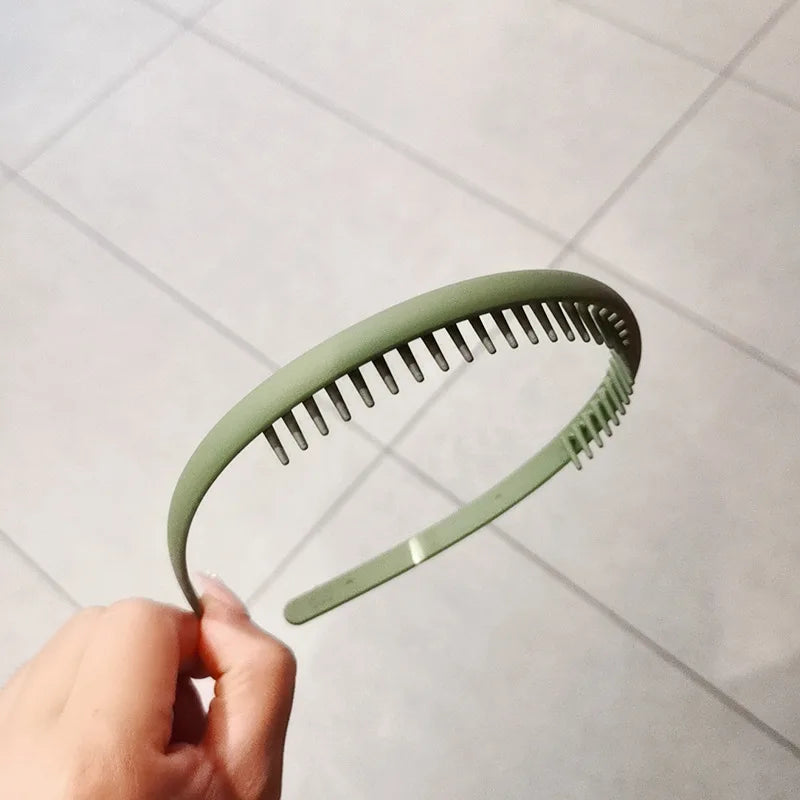 2023 Best Selling New Styles Fashion Wave Resin All-match Scrub Wavy Hair Band Headband for Women Girl Hair Accessories Headwear