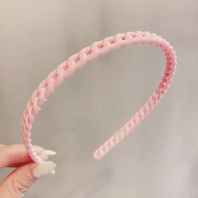 2023 Best Selling New Styles Fashion Wave Resin All-match Scrub Wavy Hair Band Headband for Women Girl Hair Accessories Headwear
