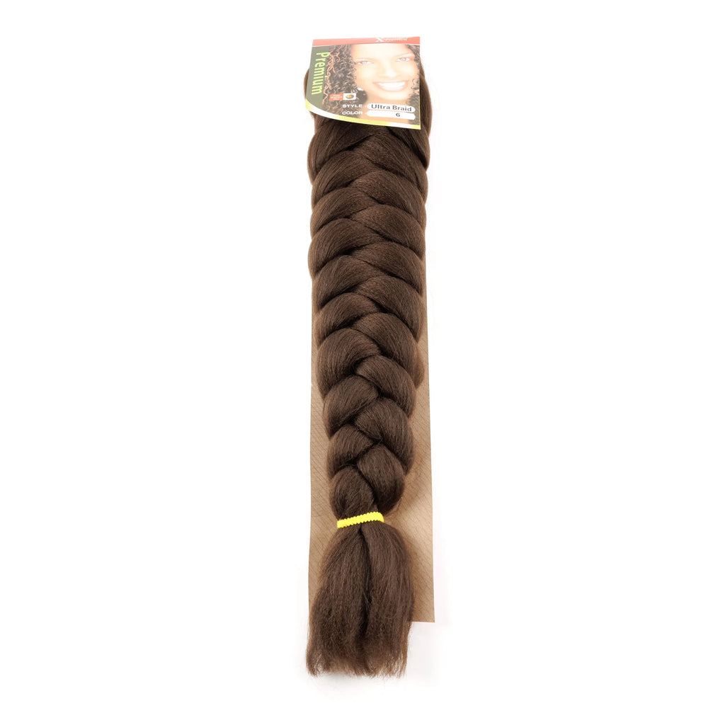 165g 82 Inch Flame Retardant Hot Water Setting Temperature Fiber Ultra Braid Synthetic Hair Extension Pre Stretch Braids