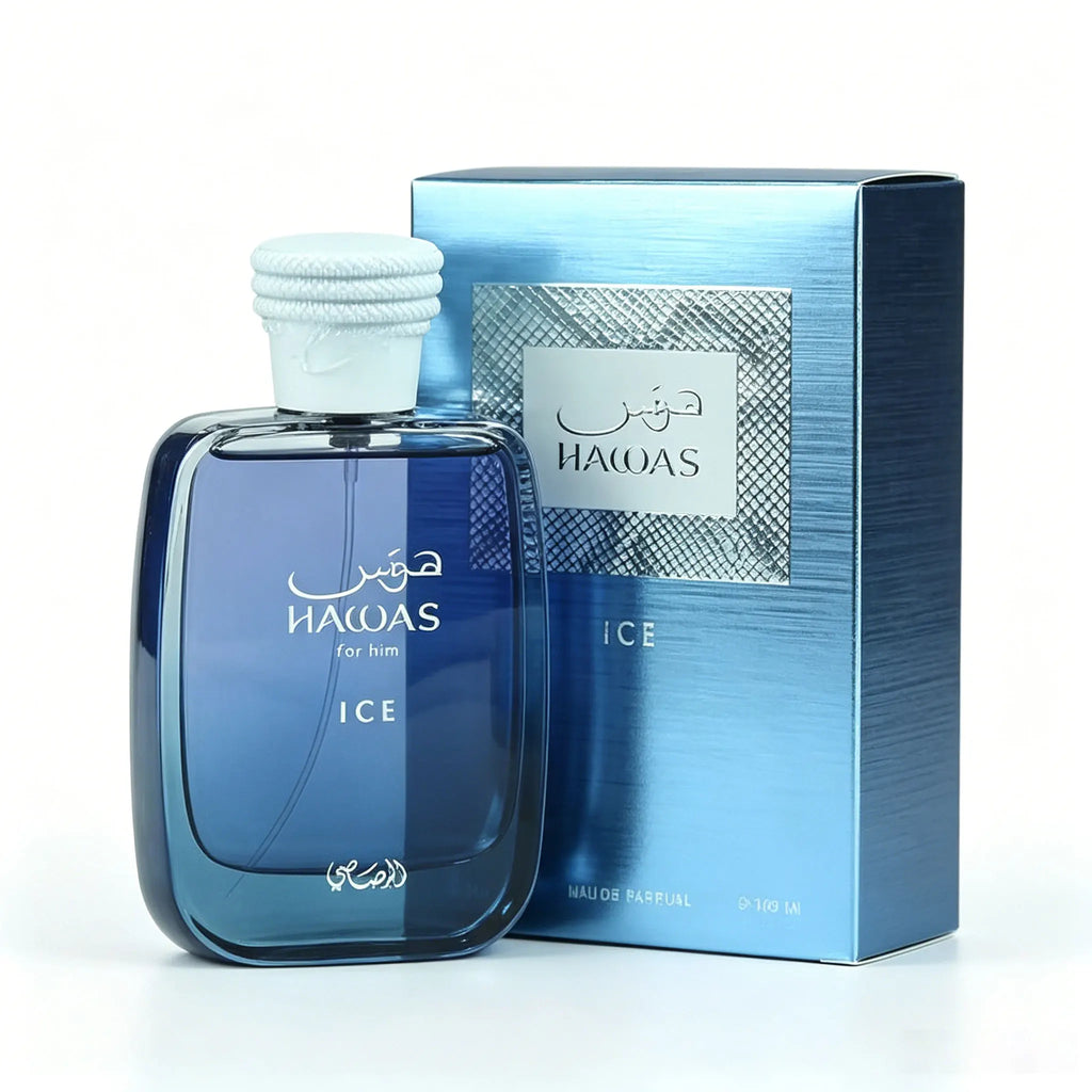 Ice For Him 100ml EDP Men's Cologne Fresh Citrus Aquatic Woody Scent Long Lasting Arabic Perfume for Men