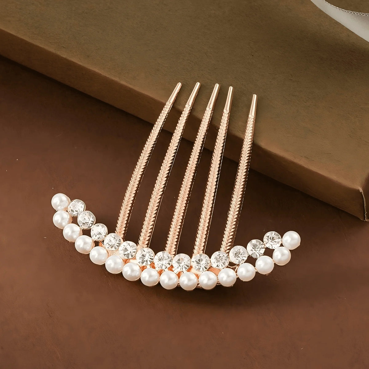 Metal U-Shaped Hair Fork Combs Simple Back of Head Hair Pin Clip Hair Side Combs Updo Hair Sticks Hair Styling Tool Ornament Z