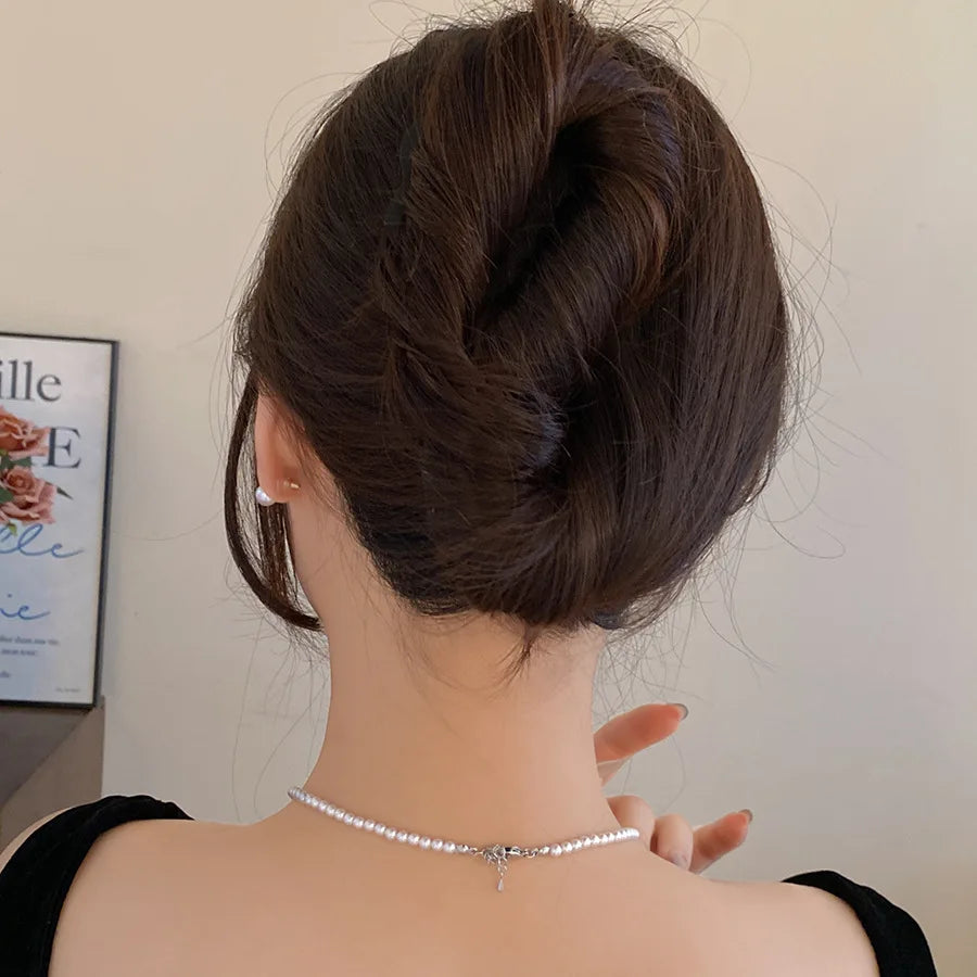 Metal U-Shaped Hair Fork Combs Simple Back of Head Hair Pin Clip Hair Side Combs Updo Hair Sticks Hair Styling Tool Ornament Z
