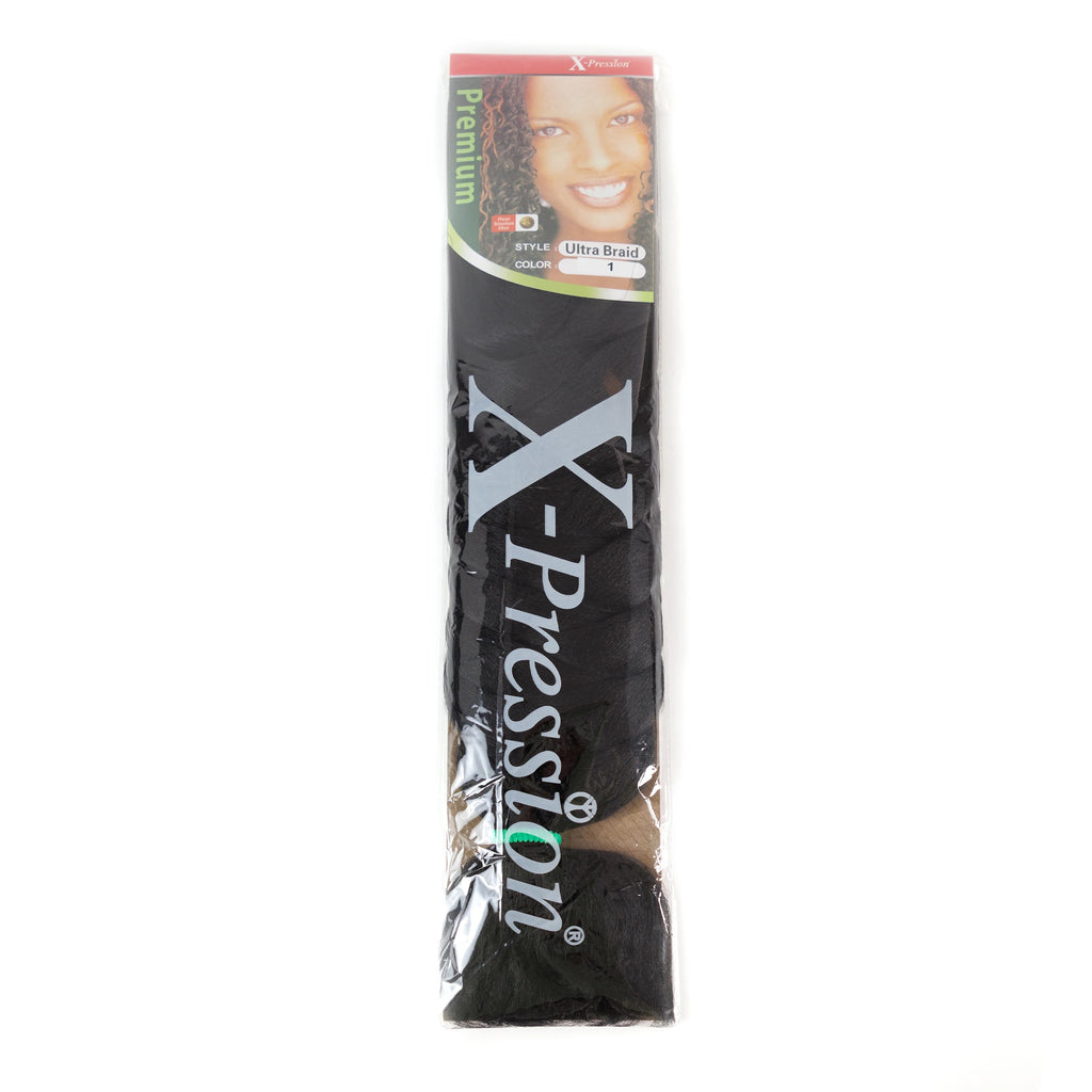 165g 82 Inch Flame Retardant Hot Water Setting Temperature Fiber Ultra Braid Synthetic Hair Extension Pre Stretch Braids