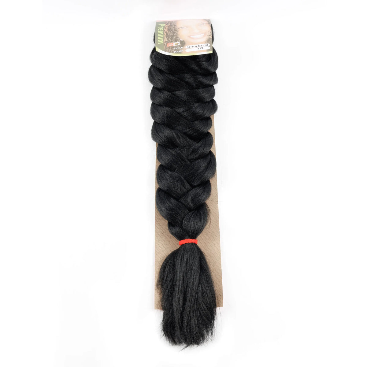 165g 82 Inch Flame Retardant Hot Water Setting Temperature Fiber Ultra Braid Synthetic Hair Extension Pre Stretch Braids