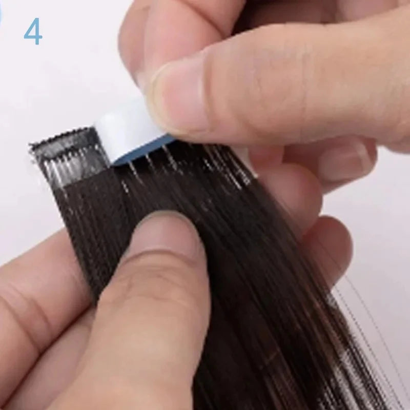 Wig Installation Kit Set: 4.0*0.8cm Strong Waterproof Tape with Remover Double Sided Replacement Tape for Hair Extensions or Wig