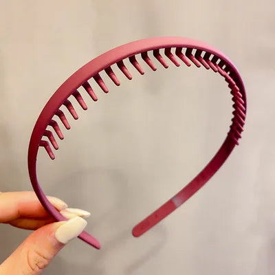 2023 Best Selling New Styles Fashion Wave Resin All-match Scrub Wavy Hair Band Headband for Women Girl Hair Accessories Headwear