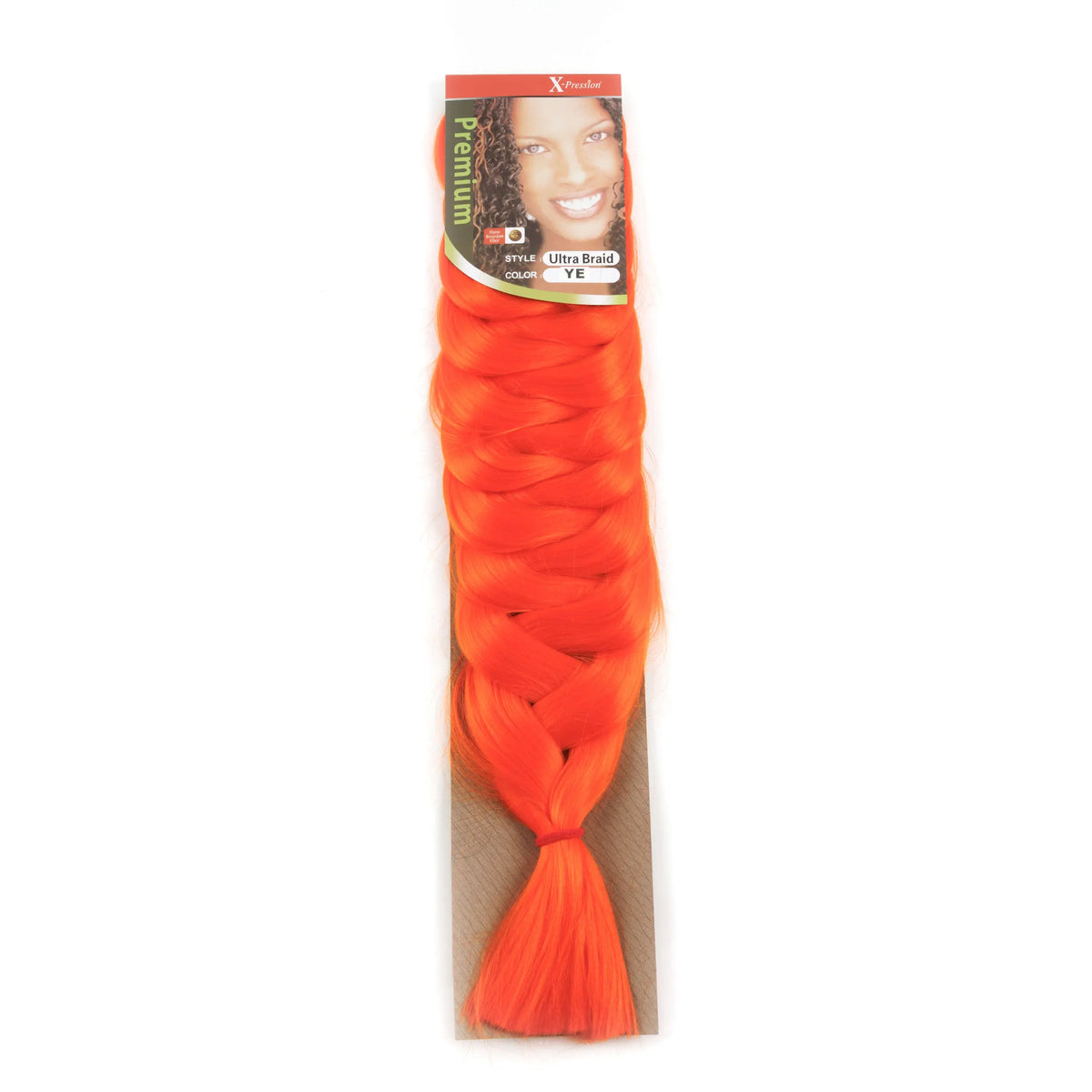 165g 82 Inch Flame Retardant Hot Water Setting Temperature Fiber Ultra Braid Synthetic Hair Extension Pre Stretch Braids